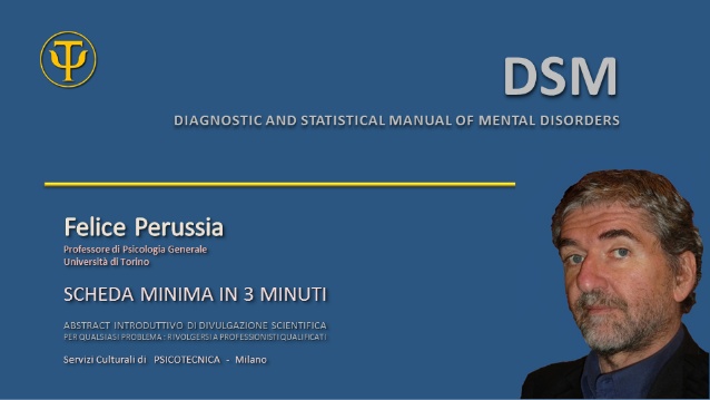 Current diagnostic and statistical manual